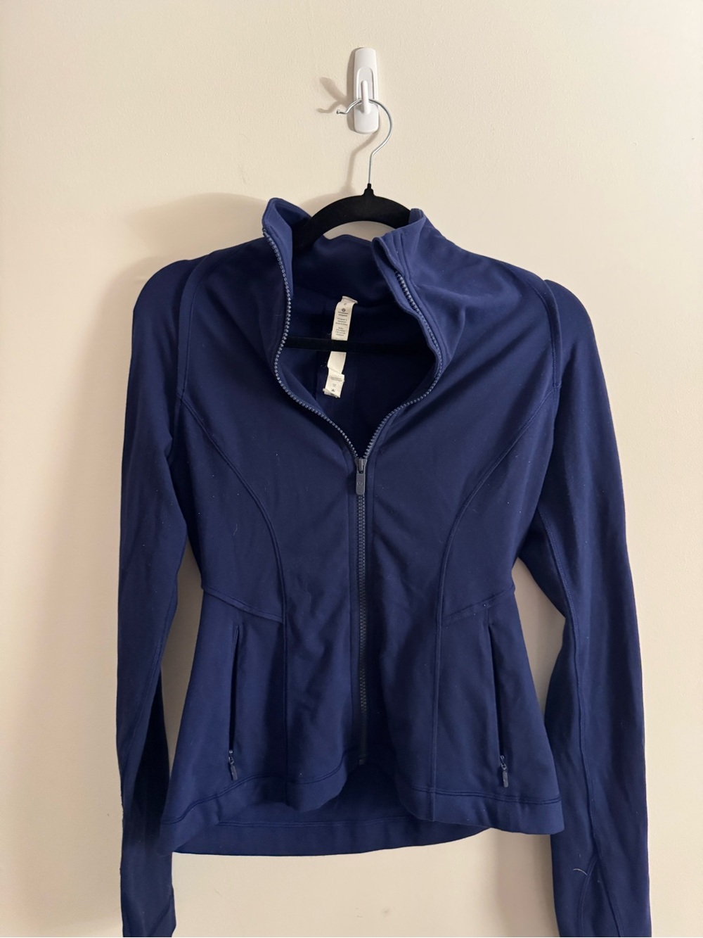 Lululemon Navy Zip-Front Jacket